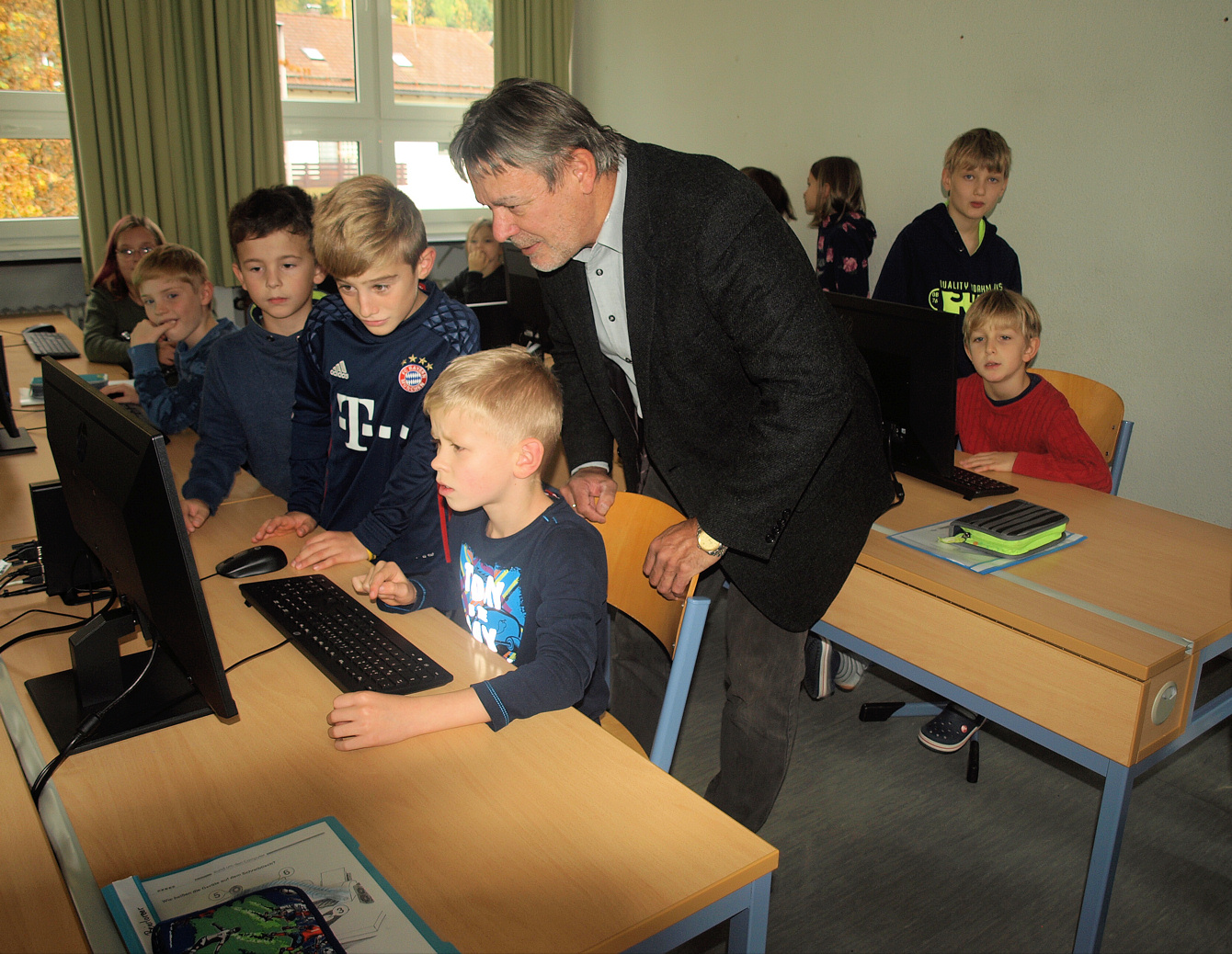 Grundschule Steinwiesen digital auf der Höhe