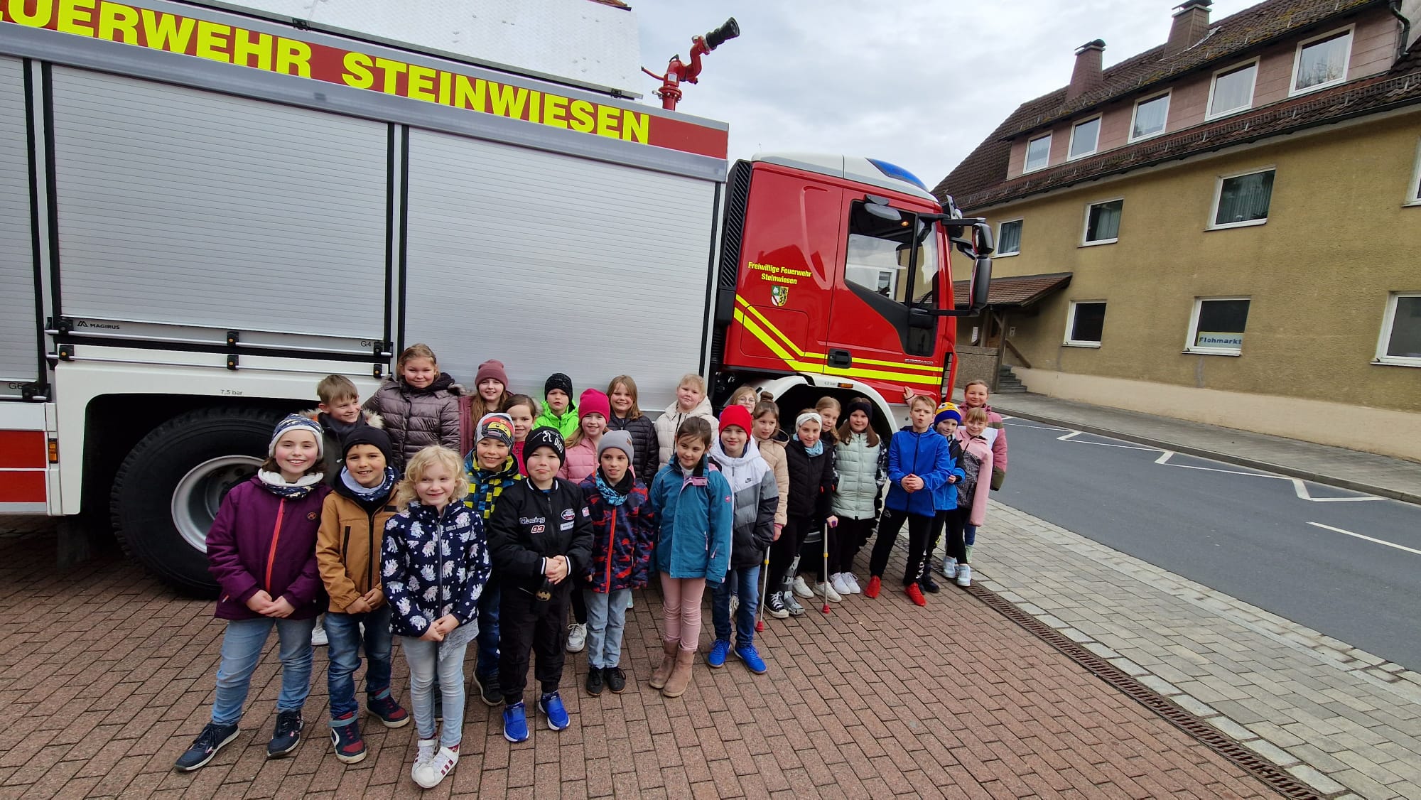 Besuch bei der Feuerwehr