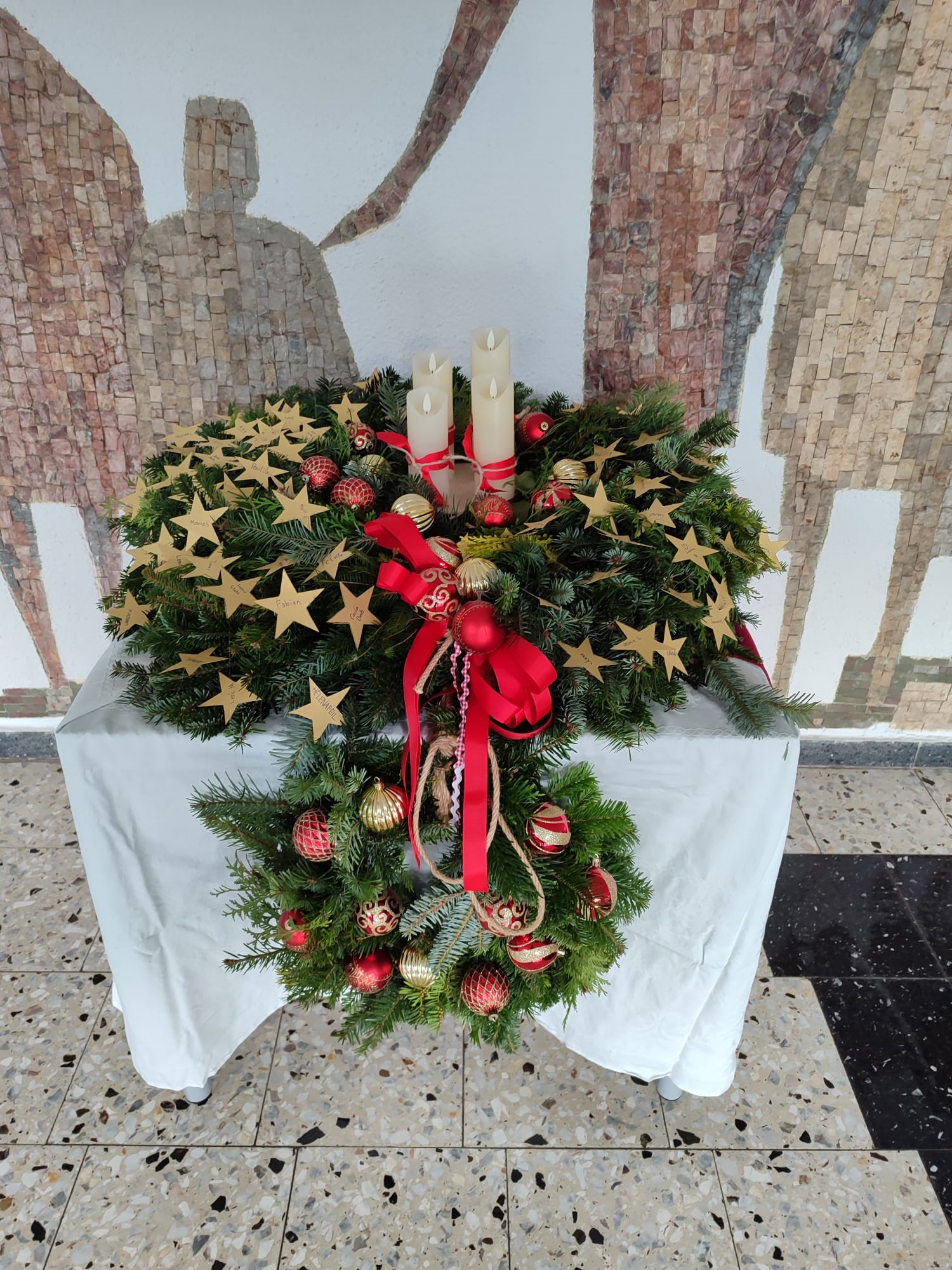 Adventskranzbinden 2024