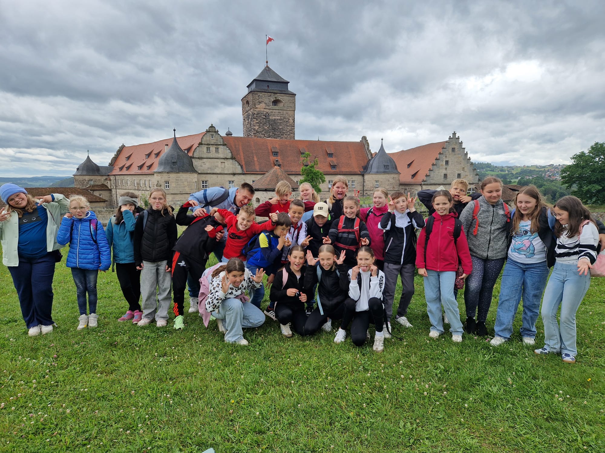 Besuch auf der Festung Kronach