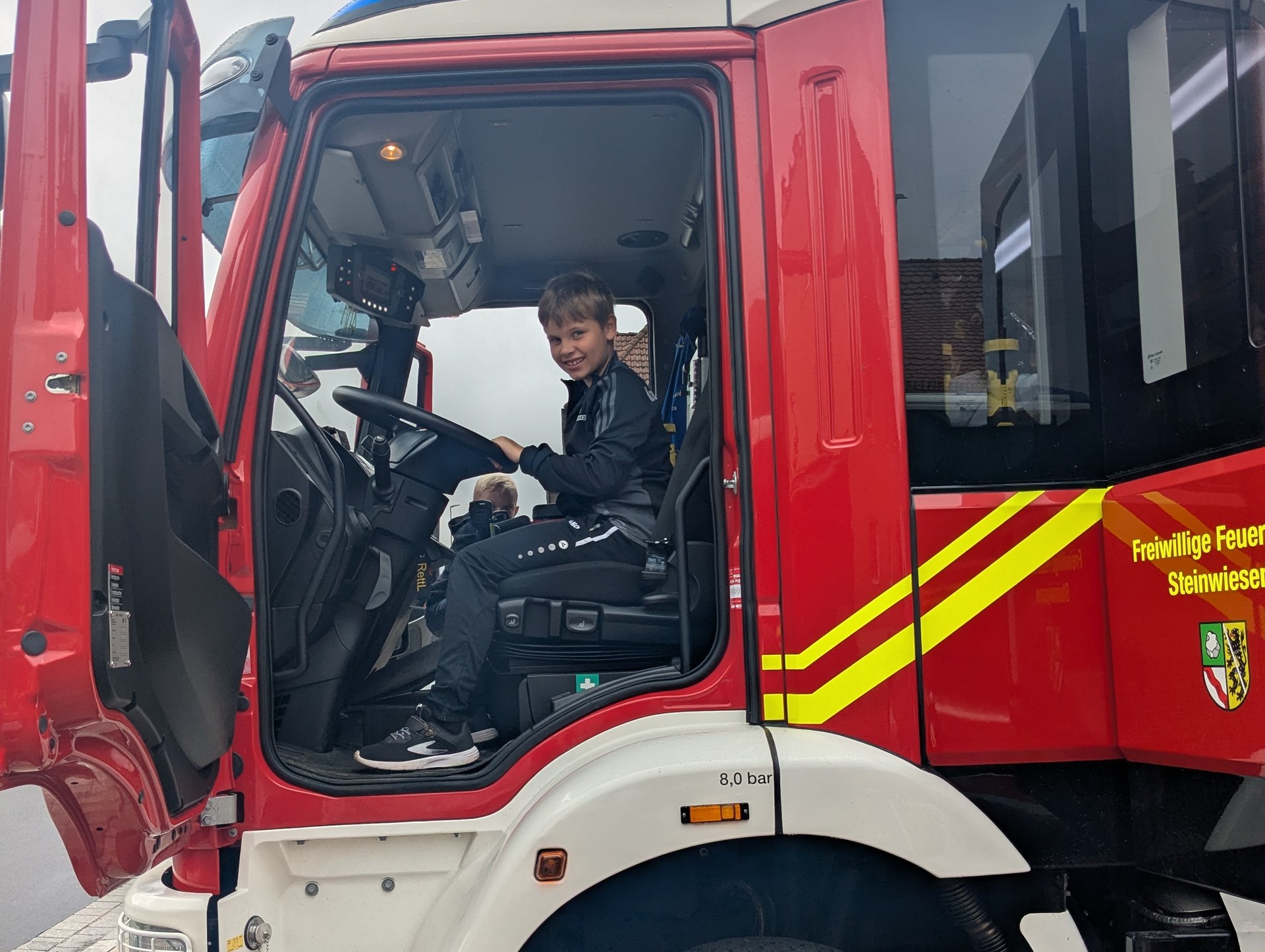 Besuch bei der Feuerwehr